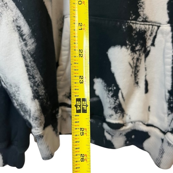 SIWY Kenzie In Adaption Monochrome Artistic Oversized Hoodie SZ L - Picture 6 of 13